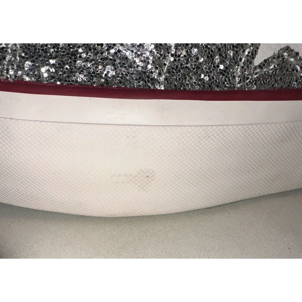 Chiara Ferragni Converse One Star Platform Ox Glitter Women’s 9.5 Silver shoes